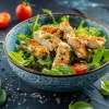 Salade hete kip